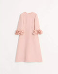 Crepe Couture Midi Dress