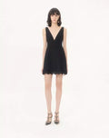 Crepe Couture Short Dress
