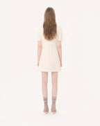 Crepe Couture Short Dress