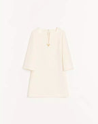 Crepe Couture Short Dress