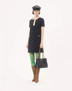 Crepe Couture Short Dress