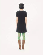Crepe Couture Short Dress