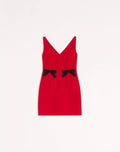 Crepe Couture Short Dress
