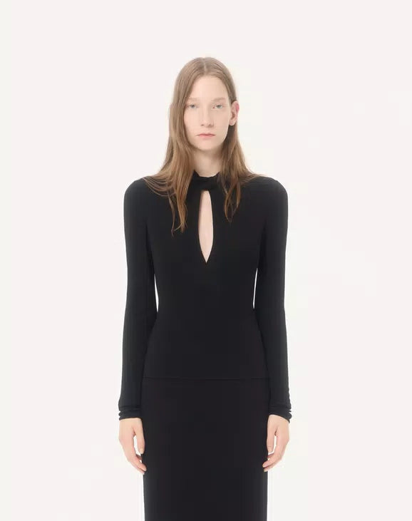 Crepe Jersey Top