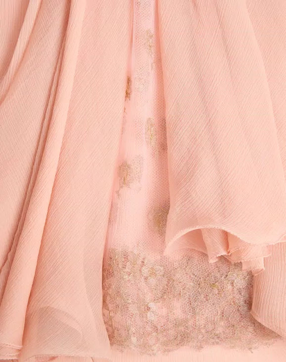 Crepponne Chiffon Dress