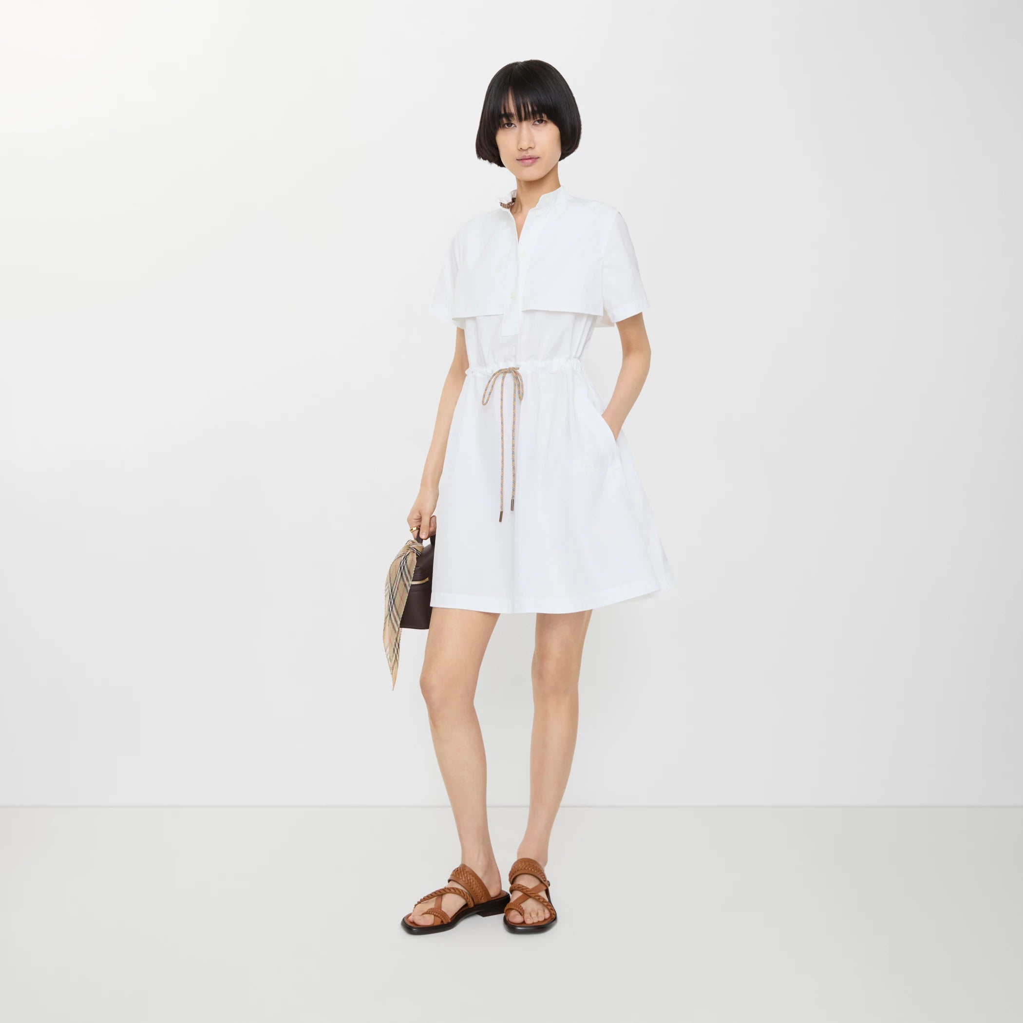 Cotton Poplin Dress