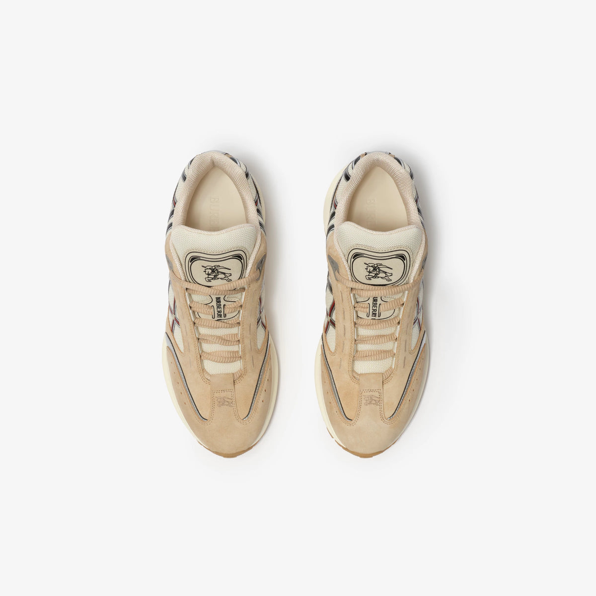 Nylon, Suede and Leather Eclipse Sneakers