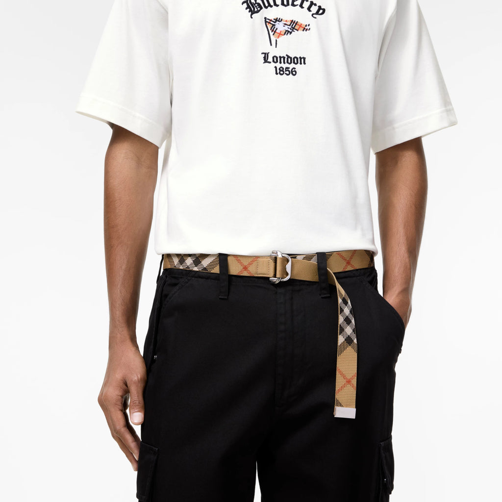 Check Webbing Belt RUNWAY DELUXE