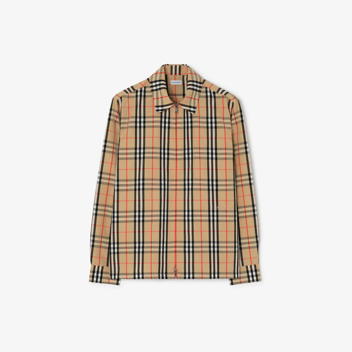 Check Cotton Linen Overshirt RUNWAY DELUXE