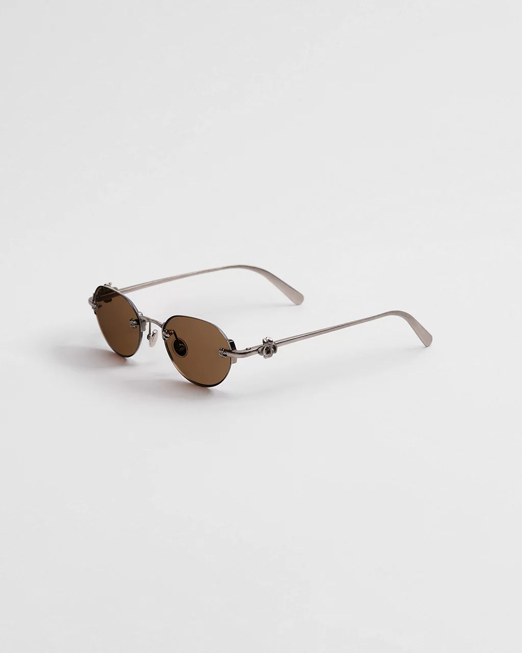 Dior Clover R1U Brown Round Sunglasses RUNWAY DELUXE