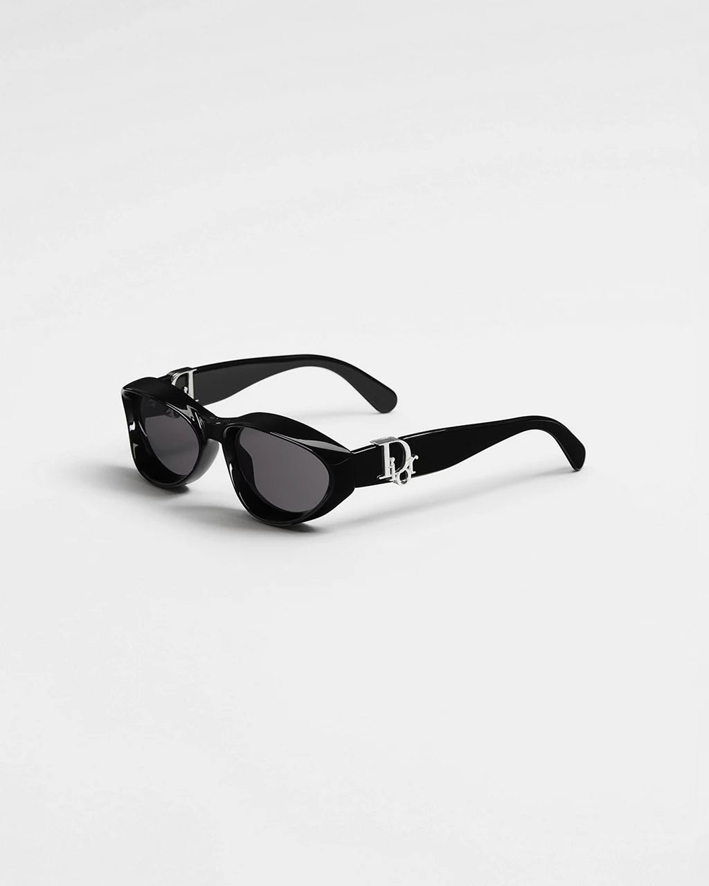 Dior Oblique R1I Black Oval Sunglasses RUNWAY DELUXE