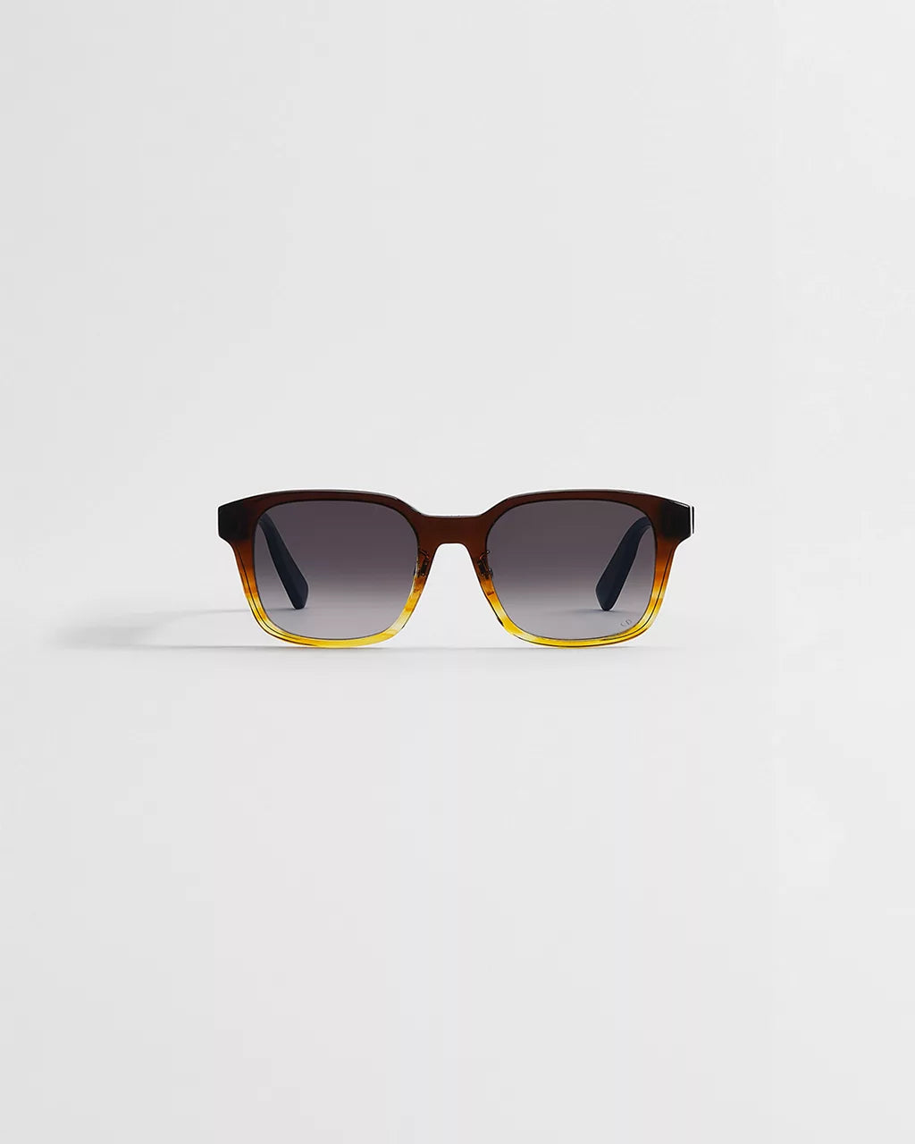 DioRibbon S1F Brown Gradient Square Sunglasses RUNWAY DELUXE
