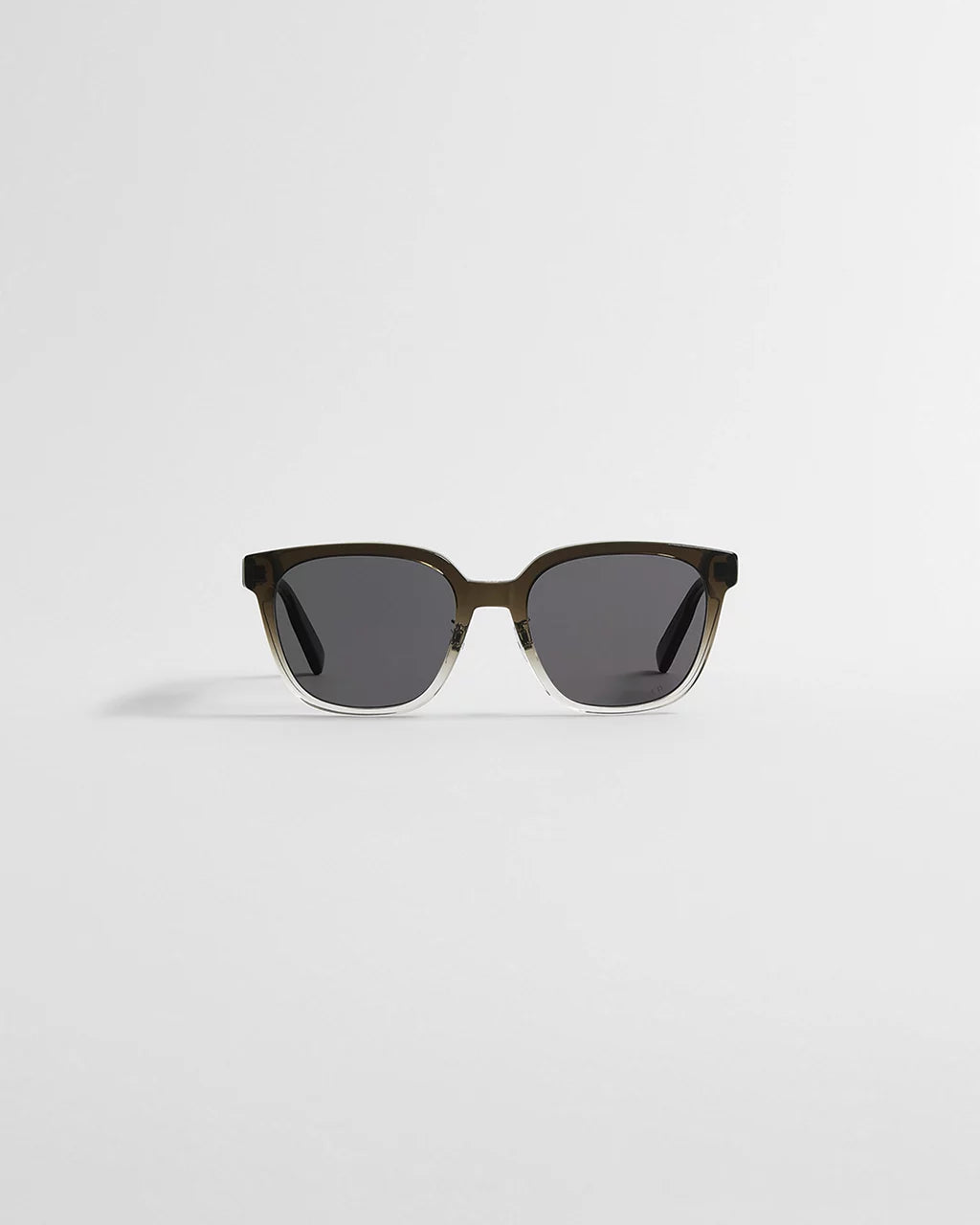 DioRibbon S2F Deep Brown-to-Light Brown Gradient Square Sunglasses RUNWAY DELUXE