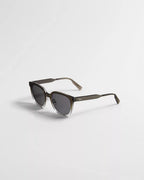 DioRibbon S2F Deep Brown-to-Light Brown Gradient Square Sunglasses RUNWAY DELUXE
