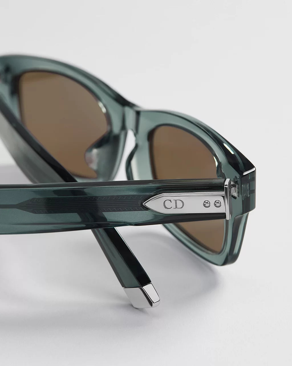 DiorTailoring S3F Transparent Blue Rectangular Sunglasses RUNWAY DELUXE