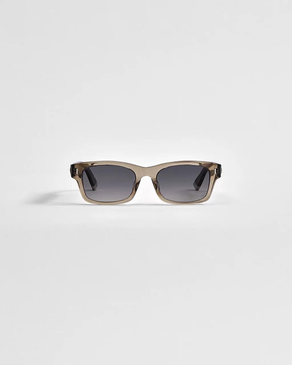 DiorTailoring S3F Transparent Sand Beige Rectangular Sunglasses RUNWAY DELUXE