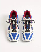 Demivee Trainer In Mesh Fabric With Suede Inserts