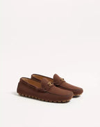 Driver Fastaway Loafer In Deerskin Suede
