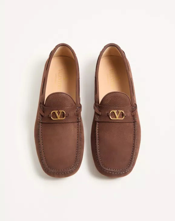 Driver Fastaway Loafer In Deerskin Suede