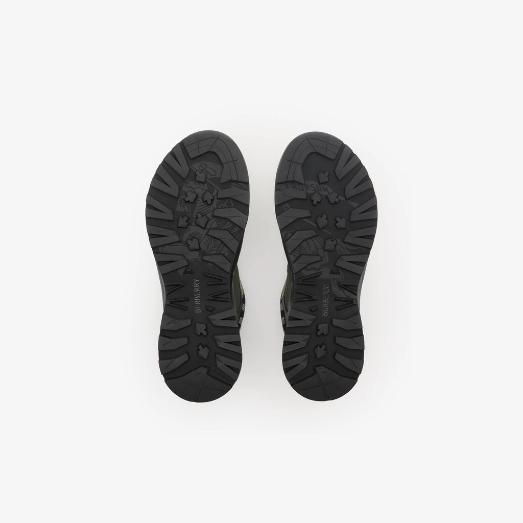Check and Mesh Discover Sneakers