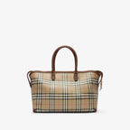 Medium Check Zip Tote RUNWAY DELUXE