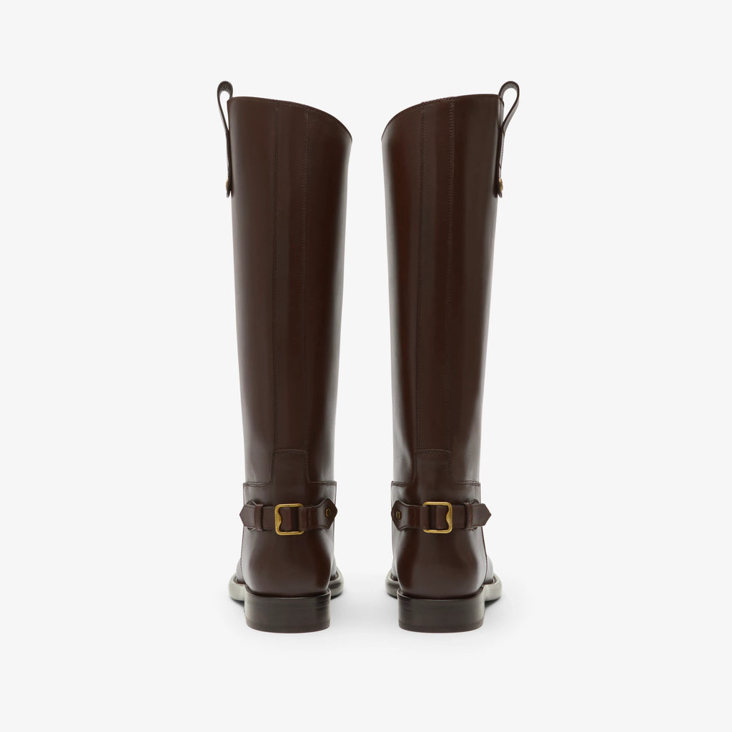 Leather Cavalier Boots