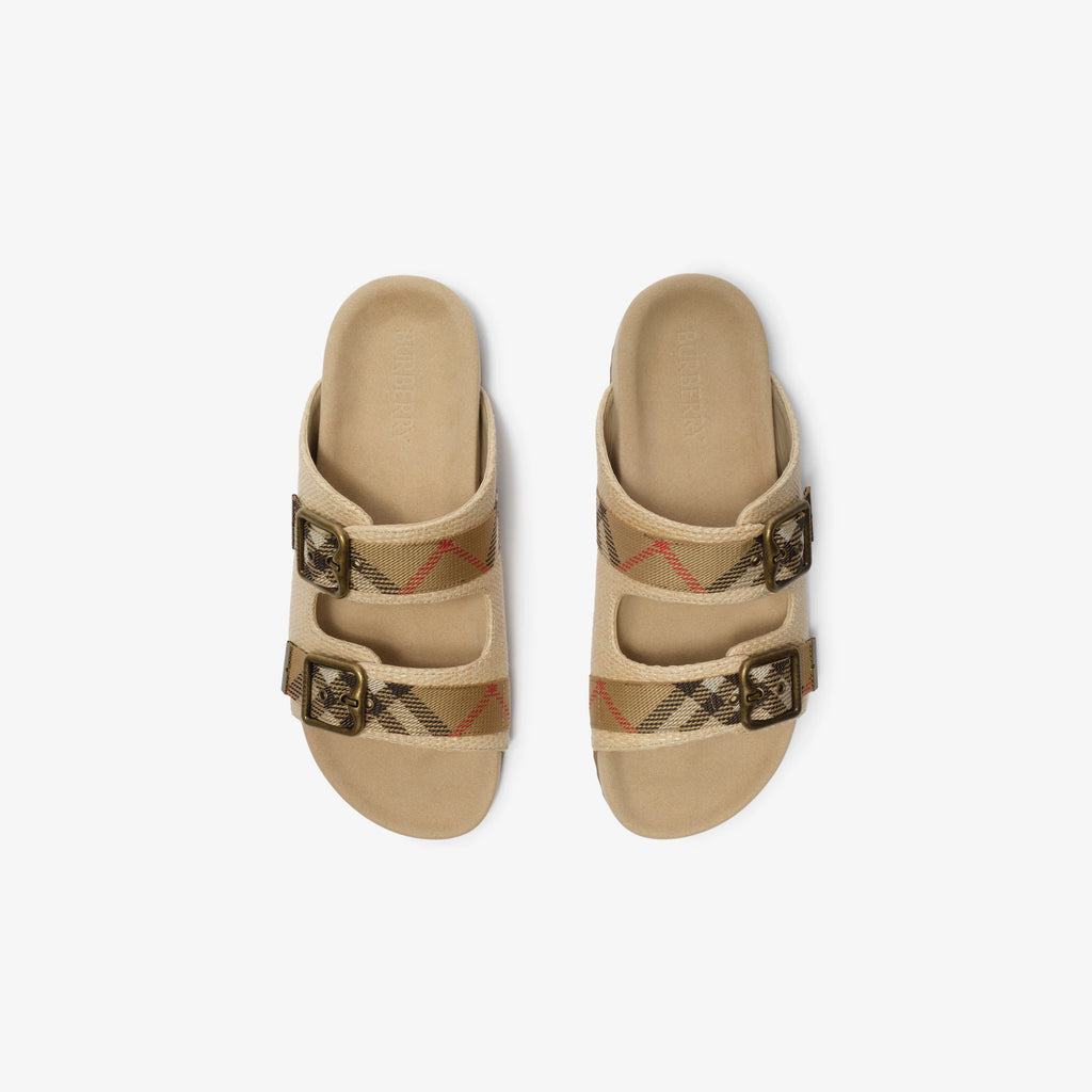 Raffia-effect Urchin Sandals RUNWAY DELUXE