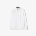 Classic Fit Cotton Poplin ShirtPrice undefined White RUNWAY DELUXE