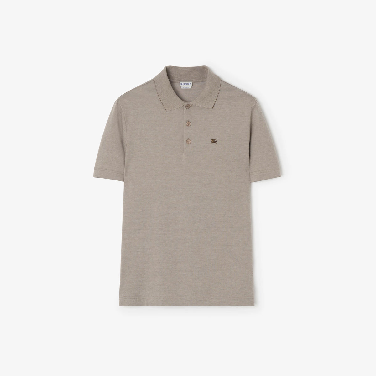 Metal Knight Cotton Polo Shirt RUNWAY DELUXE