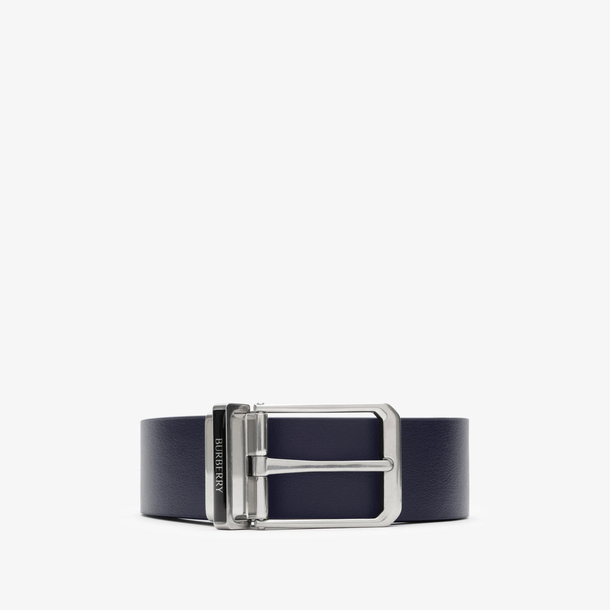 Reversible Leather Enamel Logo Belt RUNWAY DELUXE