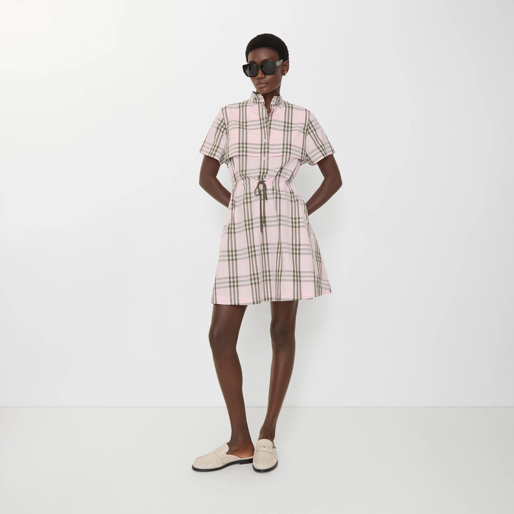 Check Cotton Dress