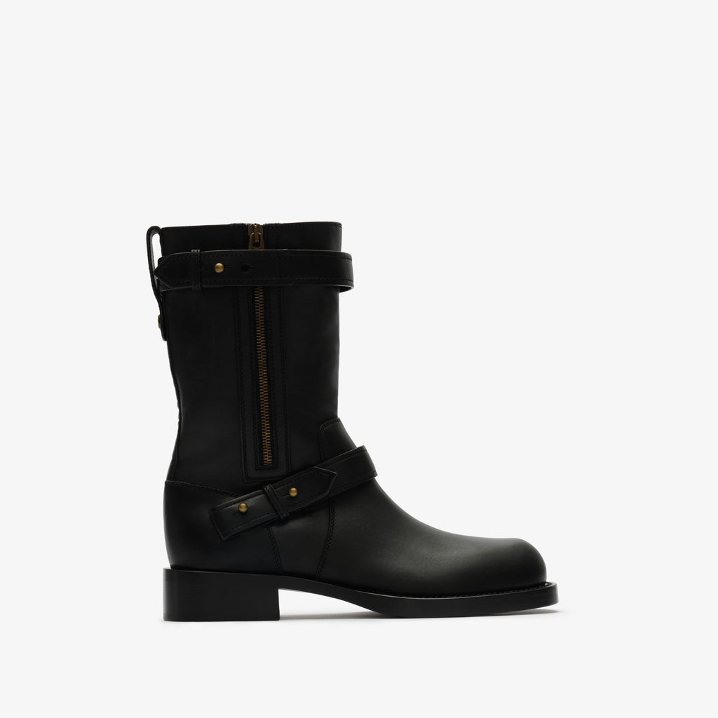 Leather Kent Biker Boots
