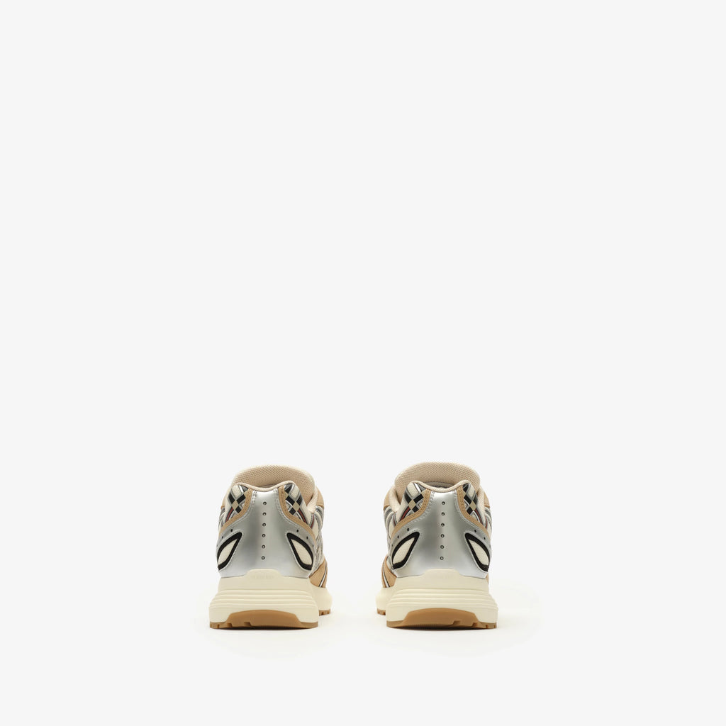 Nylon, Suede and Leather Eclipse Sneakers