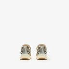Nylon, Suede and Leather Eclipse Sneakers