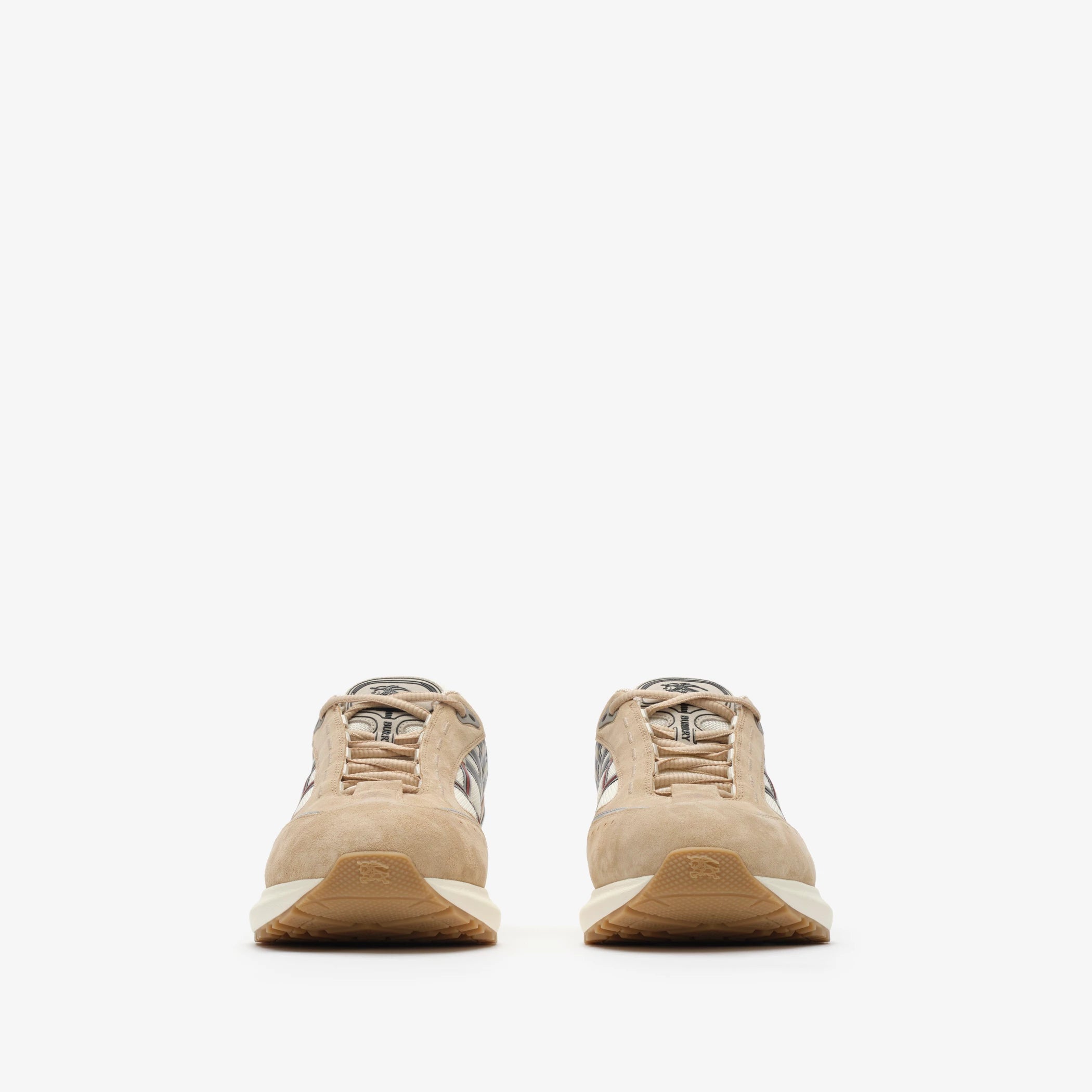 Nylon, Suede and Leather Eclipse Sneakers