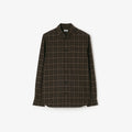 Relaxed Fit Check Cotton Shirt RUNWAY DELUXE