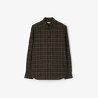 Relaxed Fit Check Cotton Shirt RUNWAY DELUXE