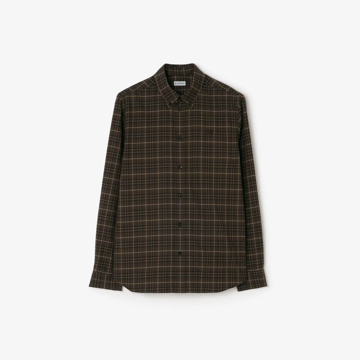 Relaxed Fit Check Cotton Shirt RUNWAY DELUXE
