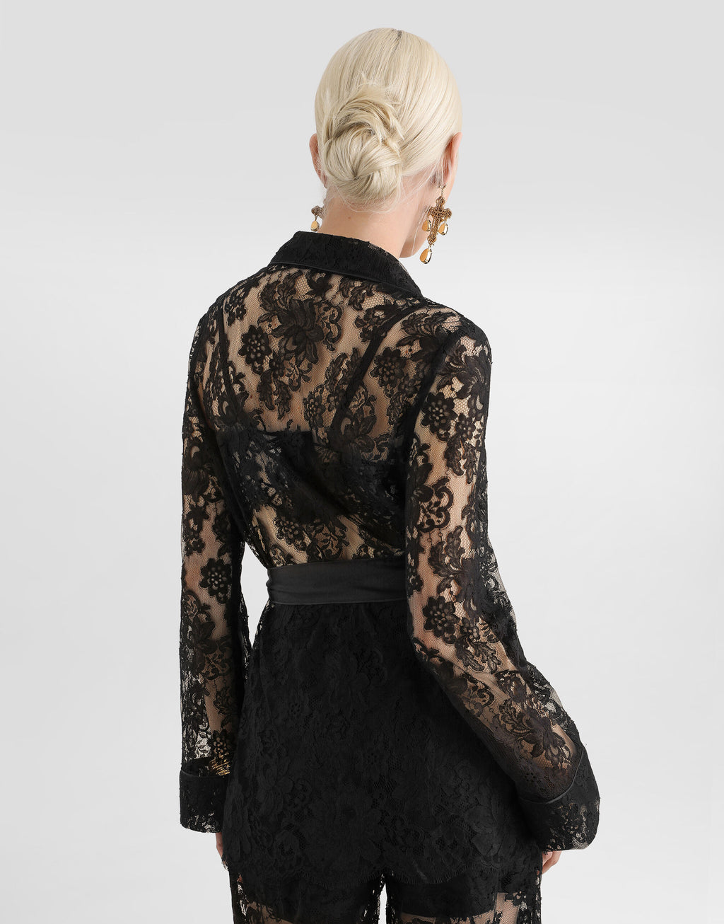 Lace vanity shirt RUNWAY DELUXE