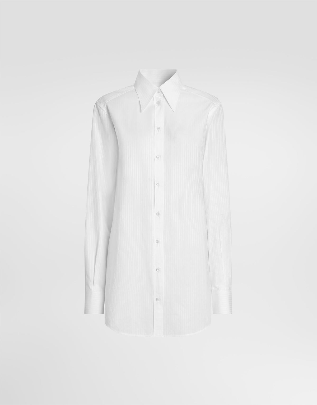 Striped poplin shirt RUNWAY DELUXE