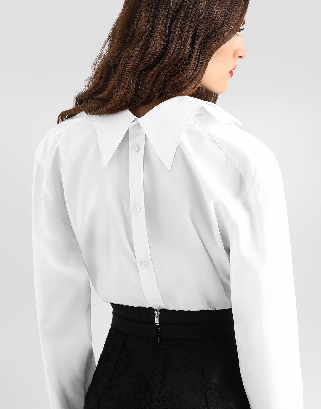 Cotton poplin shirt RUNWAY DELUXE