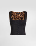 Pinstripe wool vest RUNWAY DELUXE