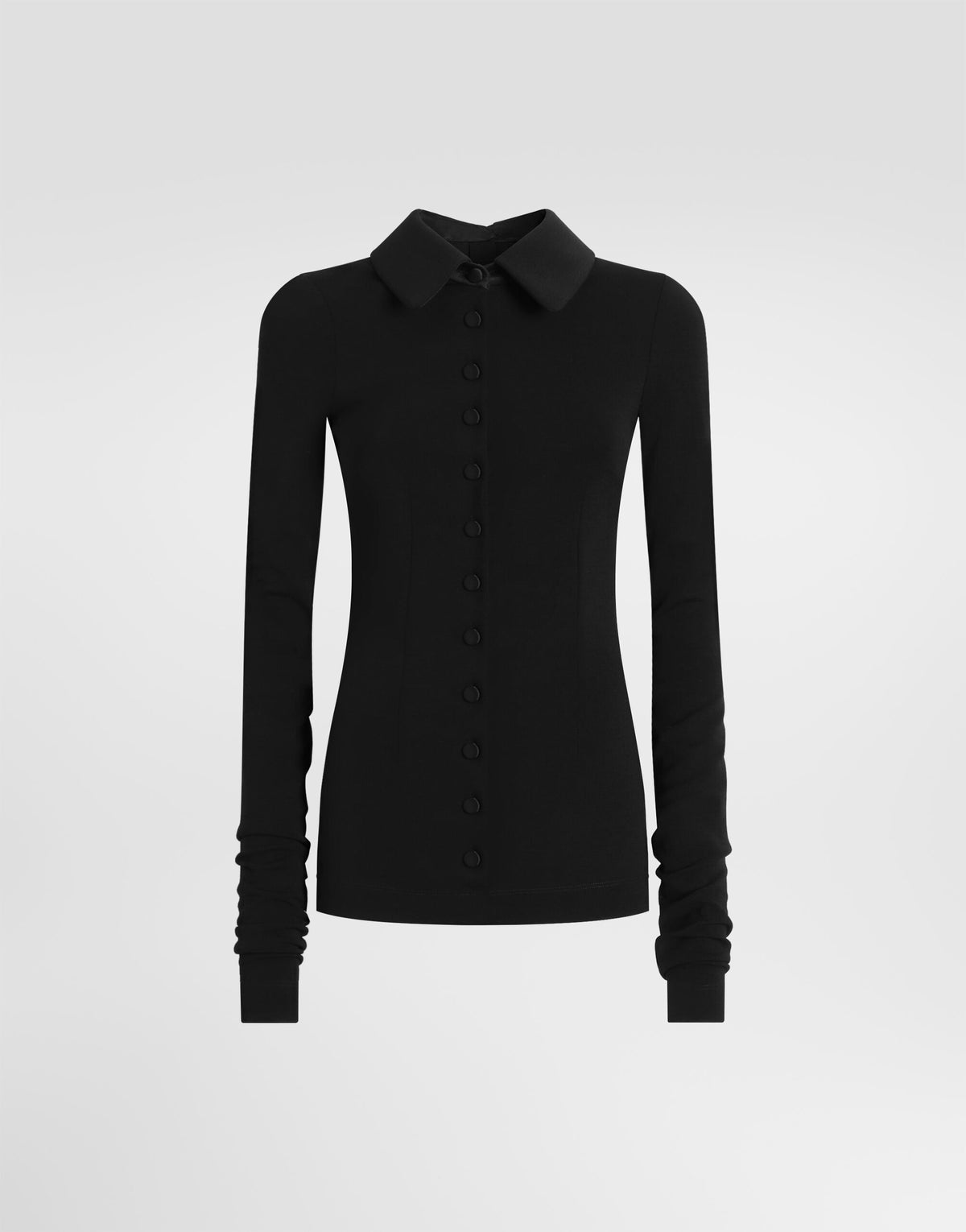 Wool jersey blouse RUNWAY DELUXE