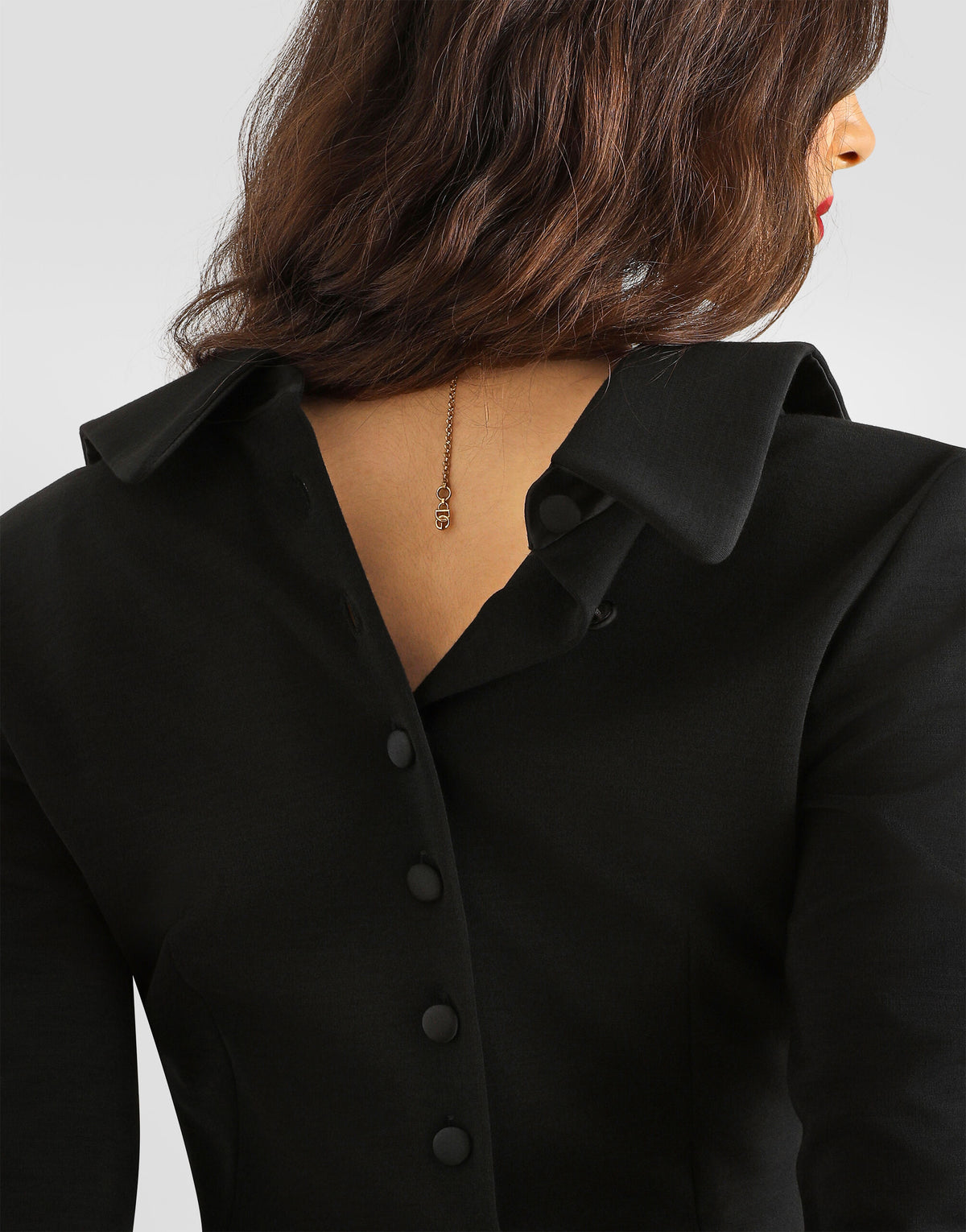 Wool jersey blouse RUNWAY DELUXE