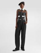 Cotton poplin top RUNWAY DELUXE
