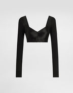Satin bustier top RUNWAY DELUXE