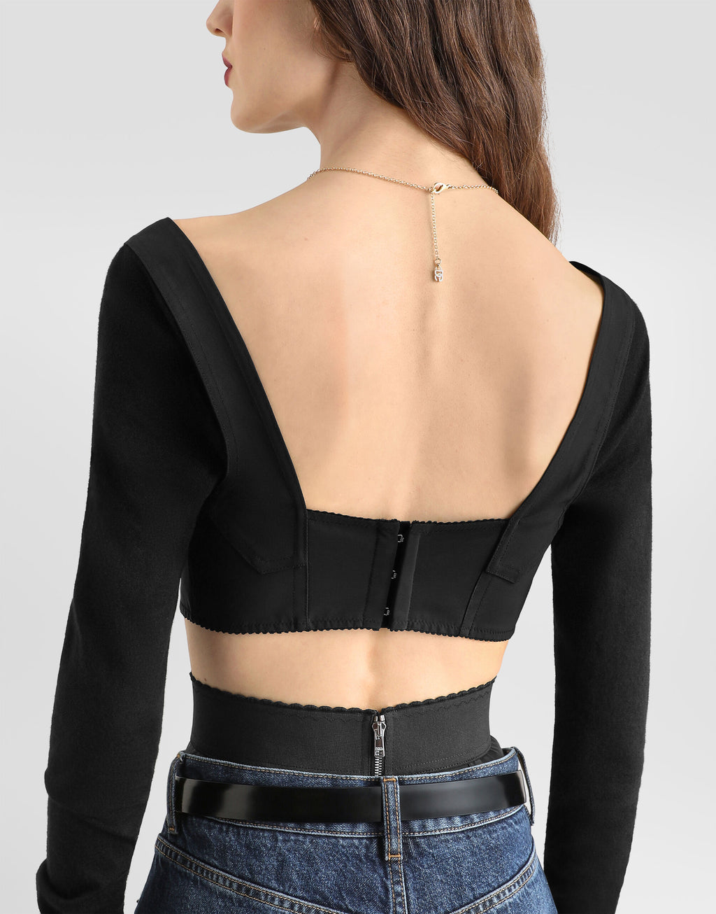 Satin bustier top RUNWAY DELUXE