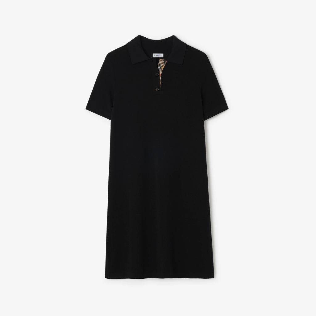 Wool Polo Shirt Dress