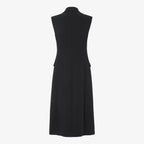 Black cady dress