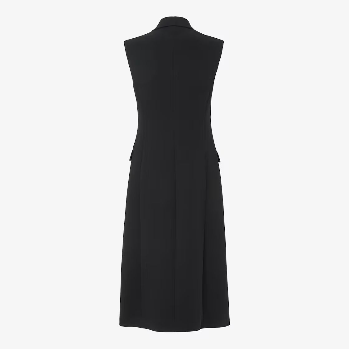 Black cady dress